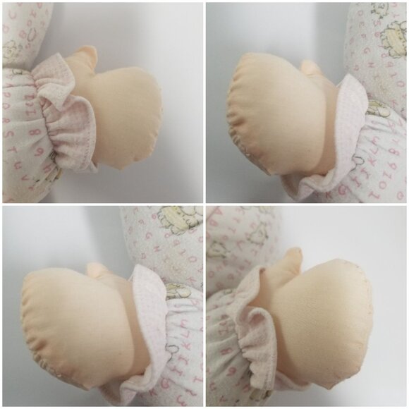 Little Darlins 1994 Soft Doll Plush NEW STUFFING Baby ABC Alphabet Well Made Toy - Picture 11 of 12